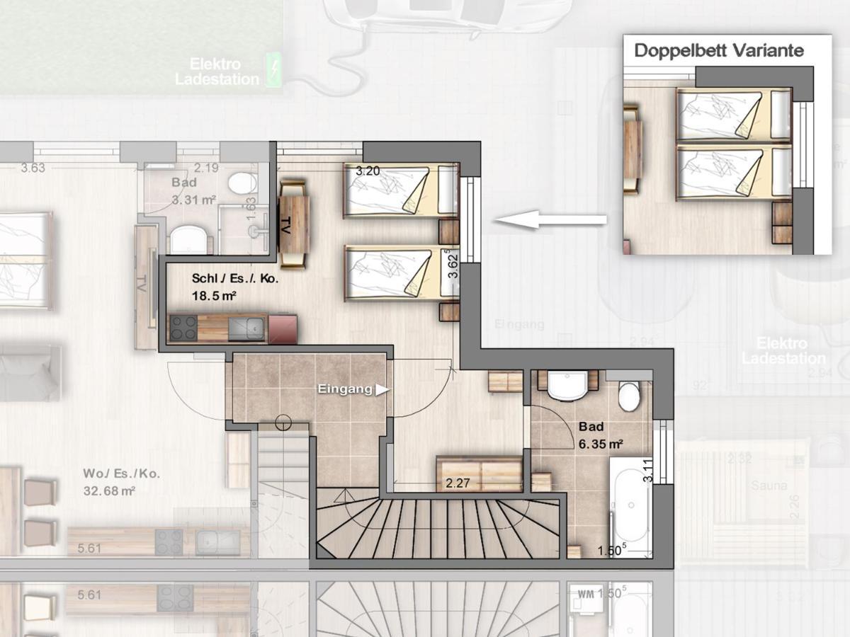 -Neubau- 24 Qm Studio-Apartment فولدا المظهر الخارجي الصورة